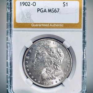 1902-O Morgan Silverdollar MS67
